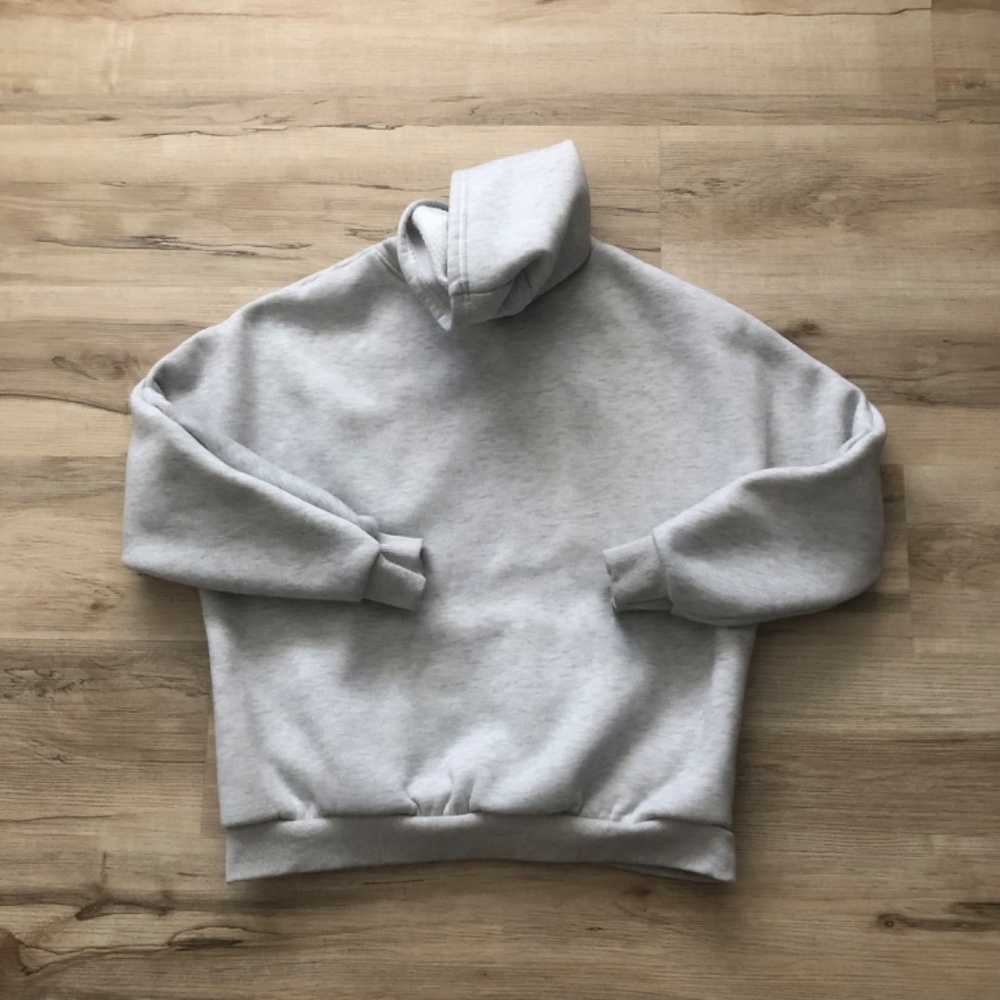 Grey Lightweight Hoodie - Picture 6 of 8